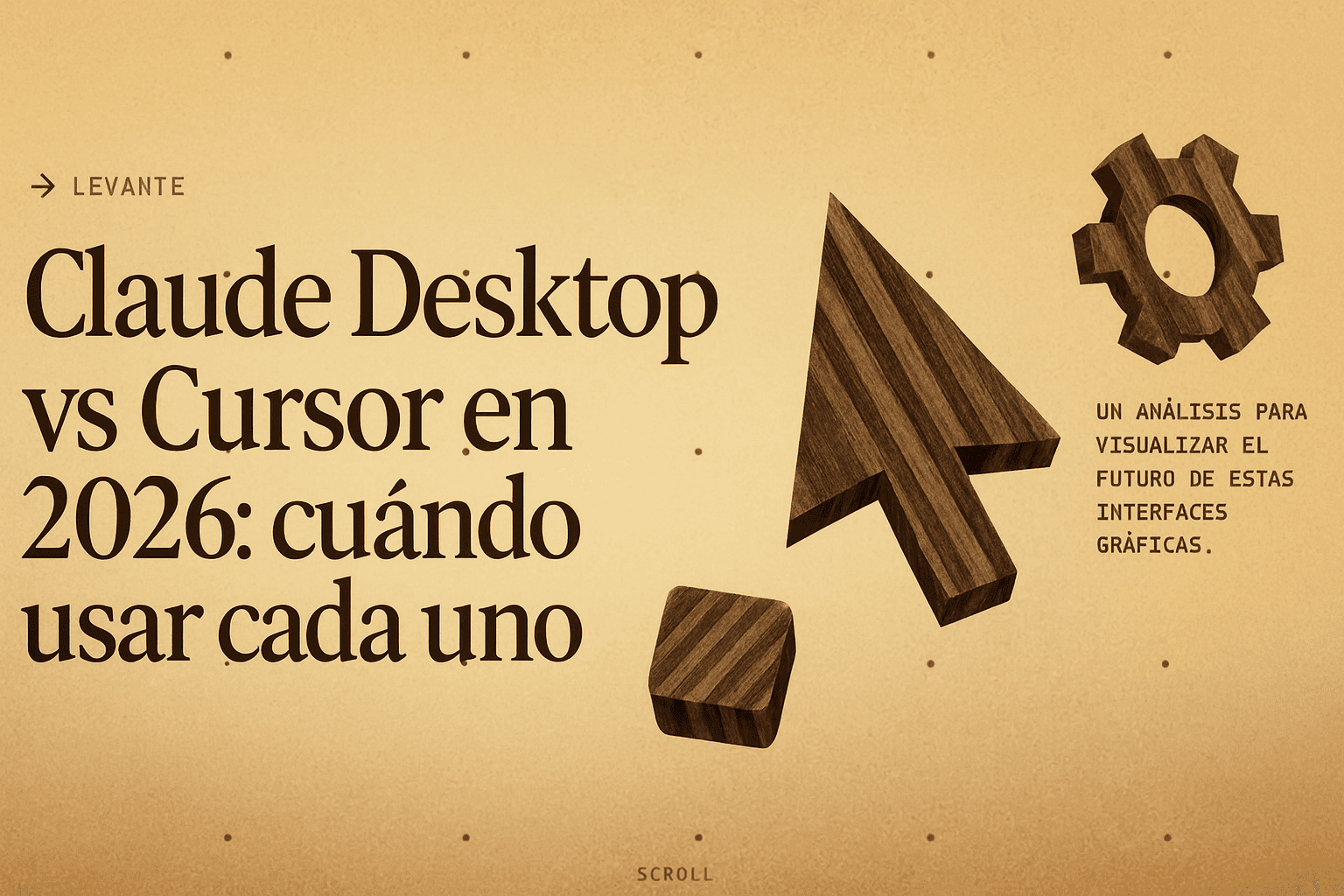 Claude Desktop vs Cursor en 2026: cuándo usar cada uno